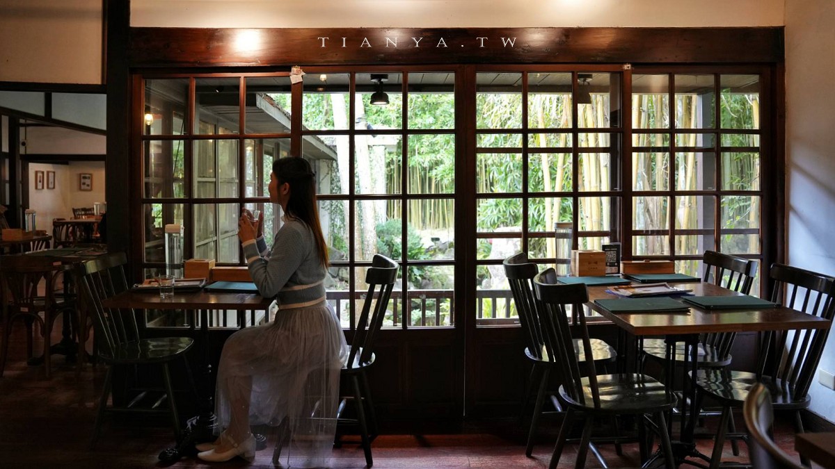 【豆留森林】秘境咖啡店隱藏在陽明山日式古蹟老宅裡，幽靜竹林環繞四周一秒抵達嵐山