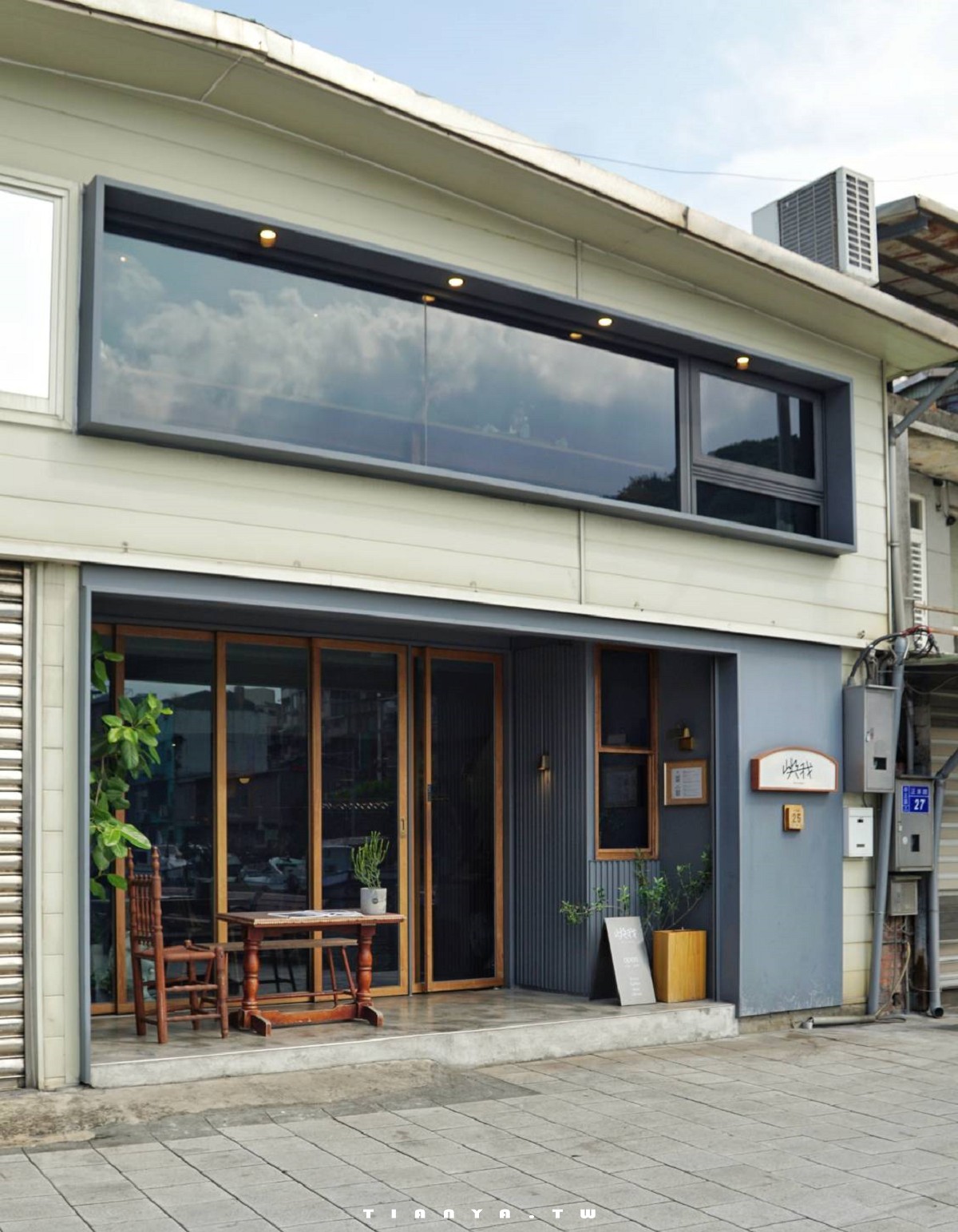 【基隆美食】嶼我｜正濱漁港彩色屋旁人氣景觀餐酒館，大面窗飽覽無敵海景