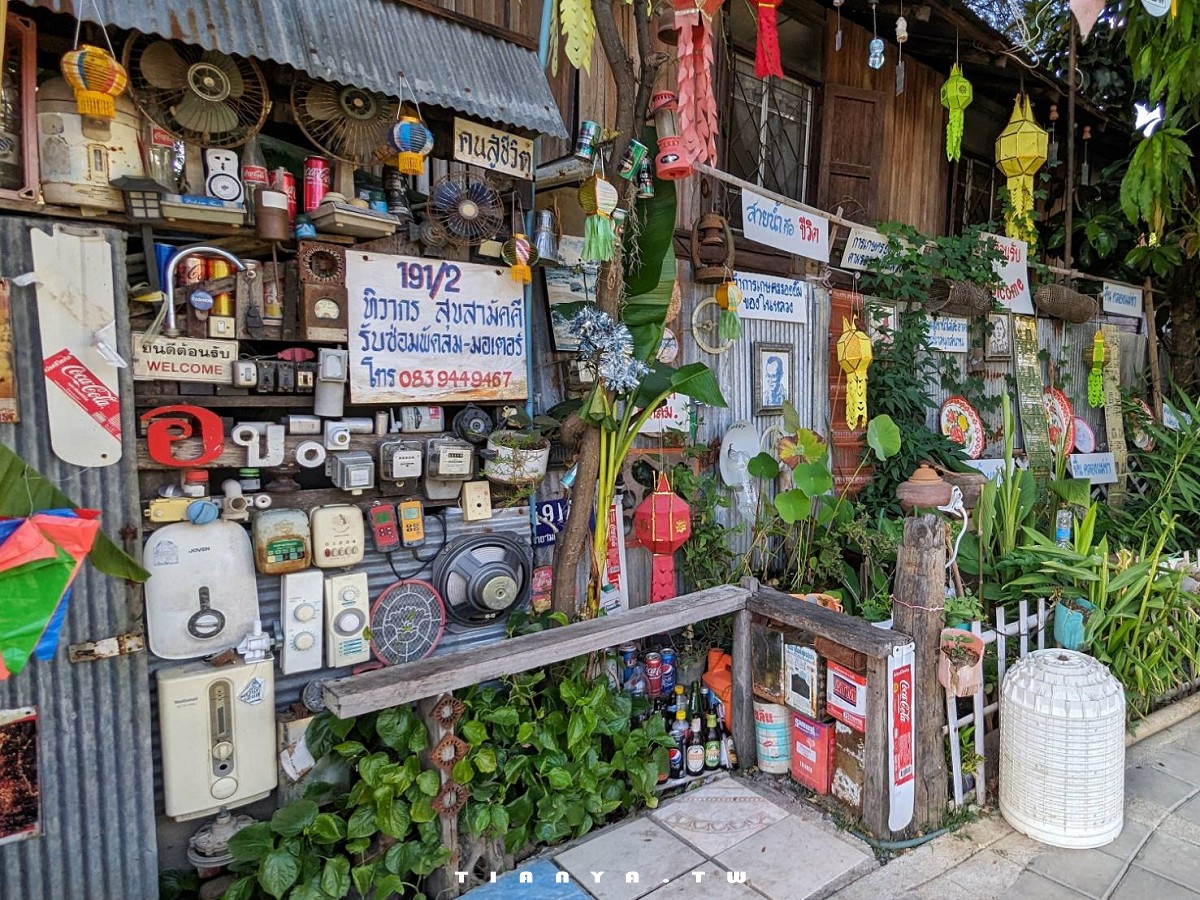 【泰國景點】湄卡運河市集 Khlong Mae Kha｜清邁版小樽運河，日式情調打卡景點，小清新水岸市集越夜越熱鬧