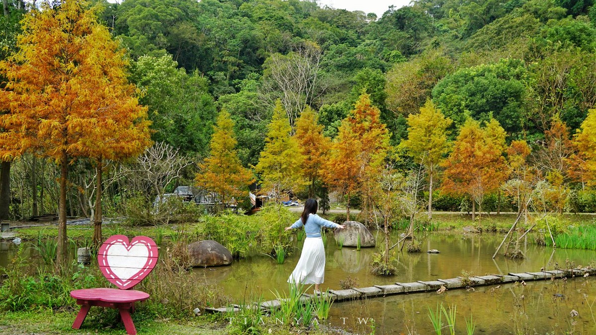 【台中景點】安妮公主花園｜全台首座「吉卜力木屋」進駐占地3公頃的山中秘境，園內廣植四季花卉，還可欣賞白雪木、落羽松