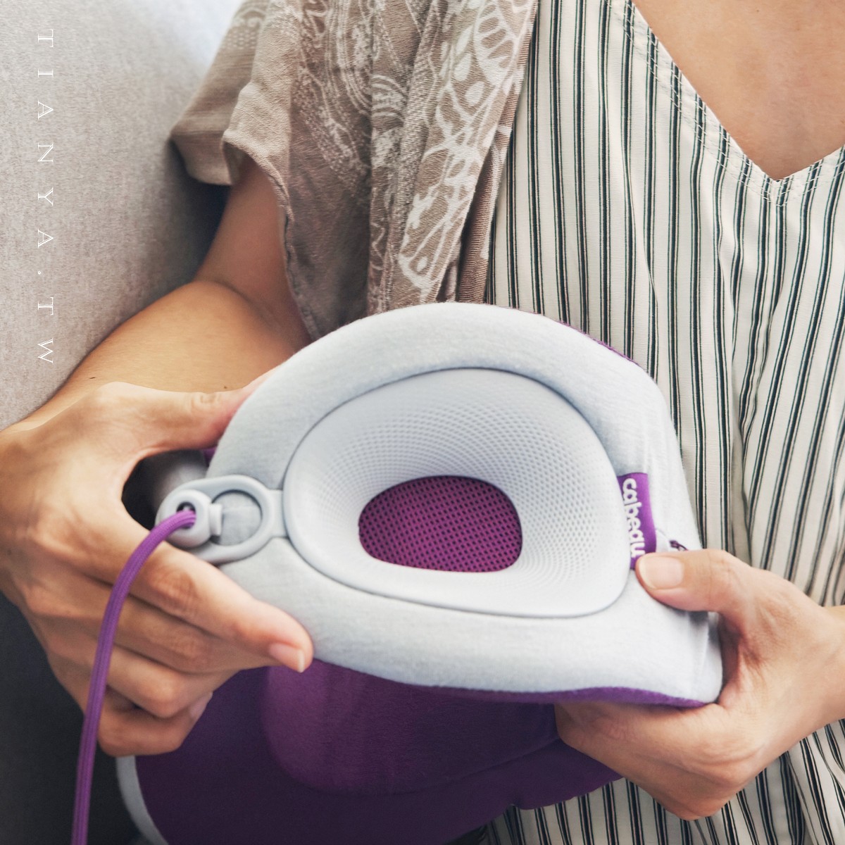 Cabeau 旅行頸枕「  TNE S3」&「Evolution X」大評比，搭飛機、火車、高鐵、長途旅行必備好物