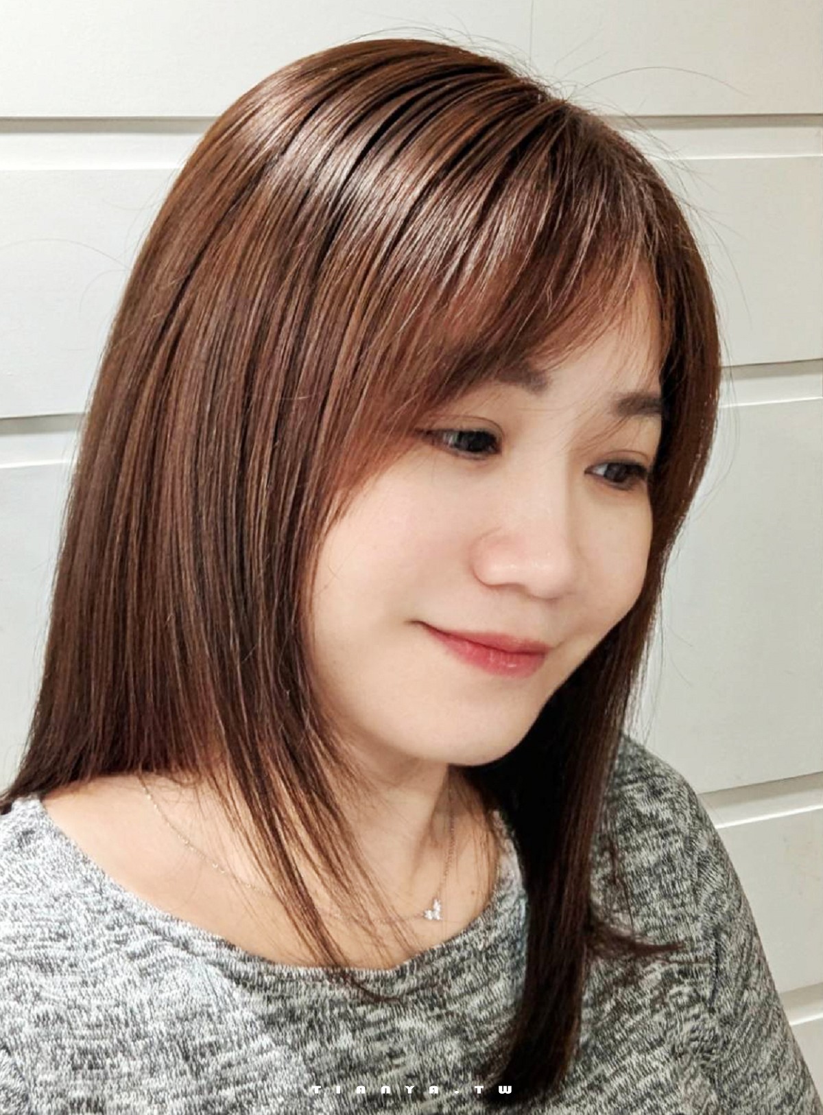 【TiAM Hair 中壢延平店】強大的韓風修容剪髮術直接減齡10歲，搭配2025年度代表色「摩卡慕斯」髮色，打造溫柔系質感髮型