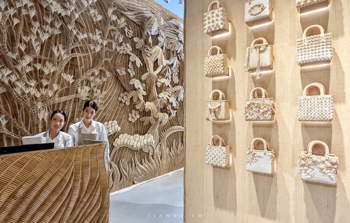 開箱金碧輝煌 Dior Gold House 中最耀眼的 Café DIOR 迪奧咖啡館，在陽光滿溢的奢華玻璃屋中享受米其林三星級甜點