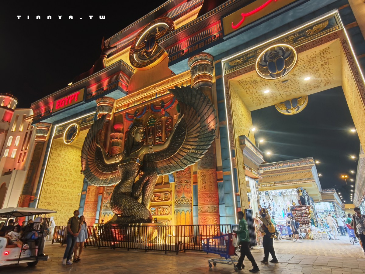 【杜拜地球村】冬季限定主題夜市，集結美食、購物、表演、遊樂設施，用一張門票環遊世界