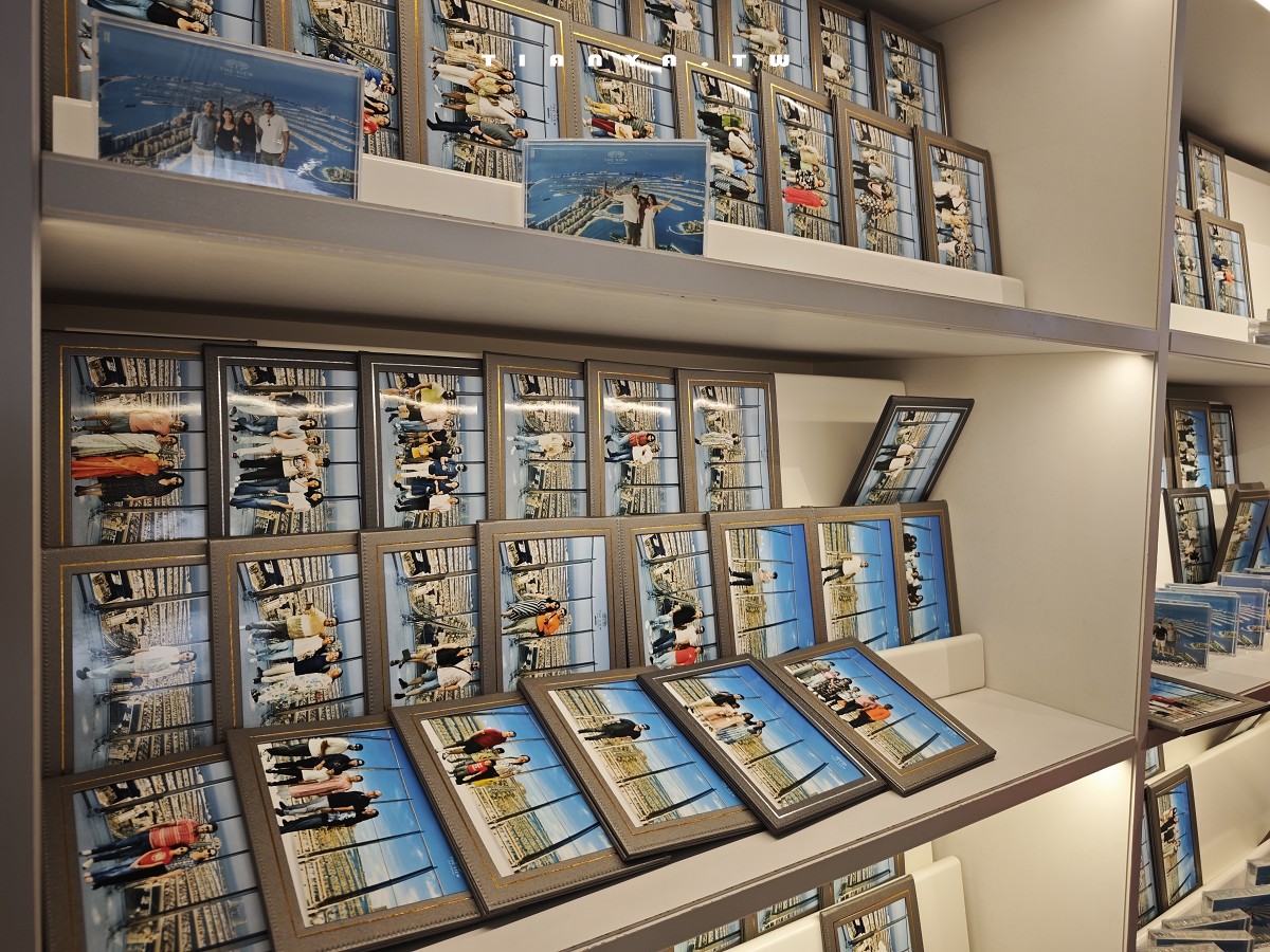 【棕櫚塔觀景台】360度環景高空眺望朱美拉棕櫚島無敵景觀，帆船酒店、波斯灣海景盡收眼底