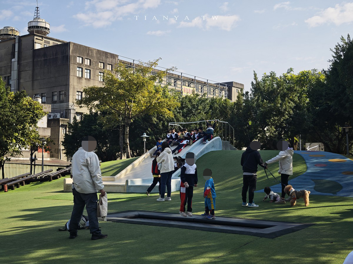 【頭前運動公園】新莊最美森林系公園，落羽松生態池木棧道唯美至極，出捷運就抵達