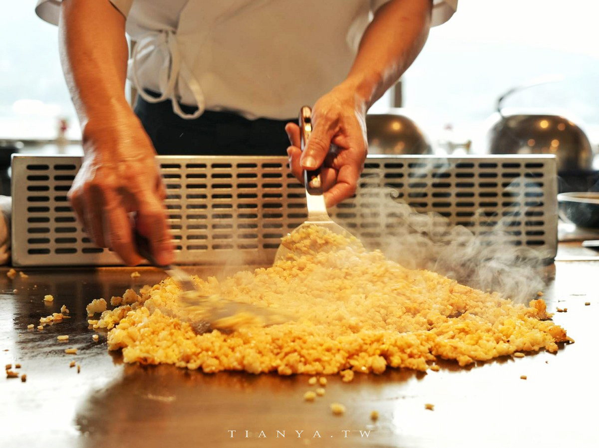 【明水然．樂 淡水店】河景第一排無菜單鐵板燒，活龍蝦、活鮑魚、日本A5和牛14道精緻料理$1600元起，慶生、約會首選