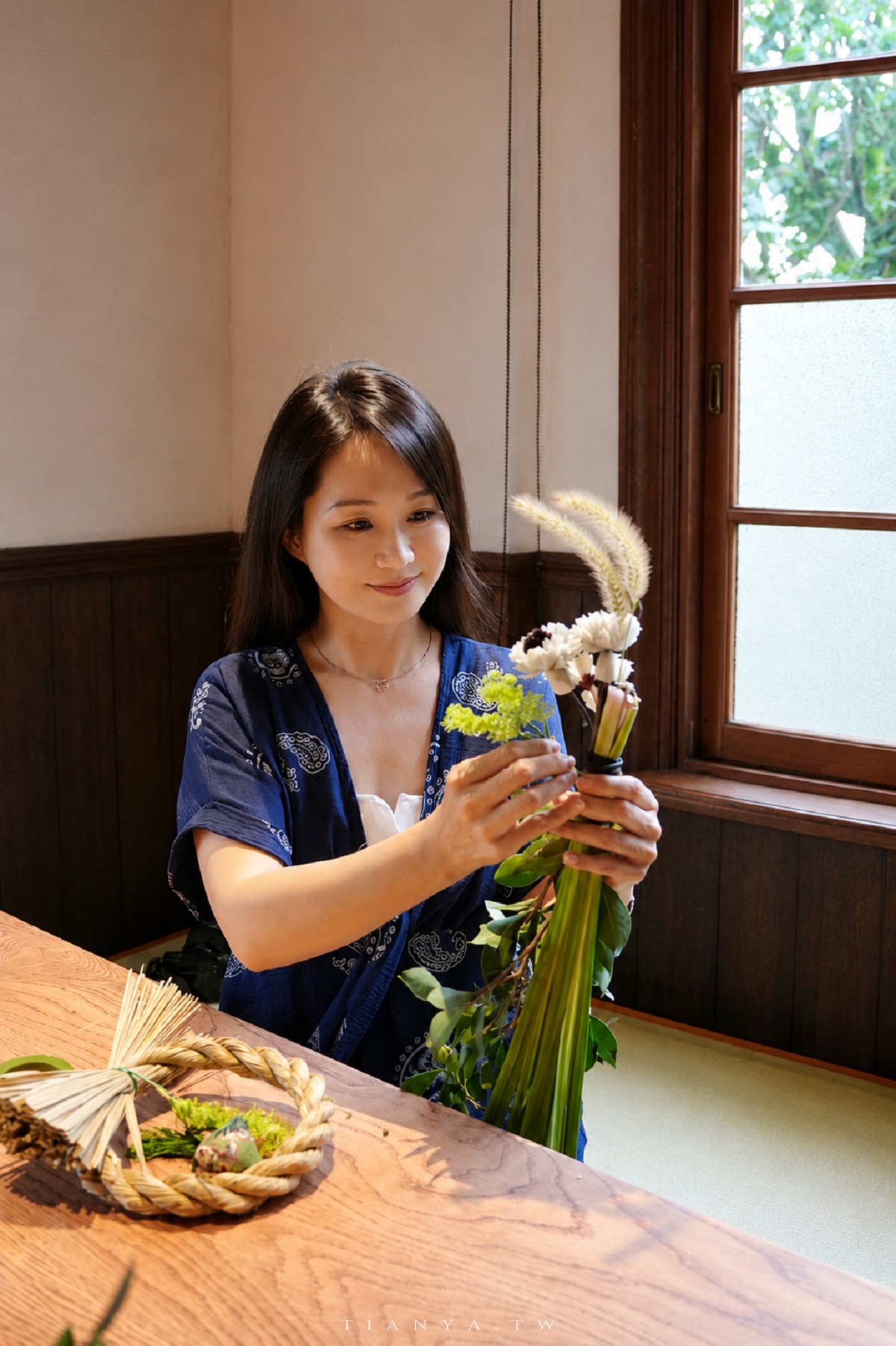 平溪景點推薦【一見菁桐】百年古蹟老宅，體驗古蹟導覽、無菜單料理、茶席與花藝手作