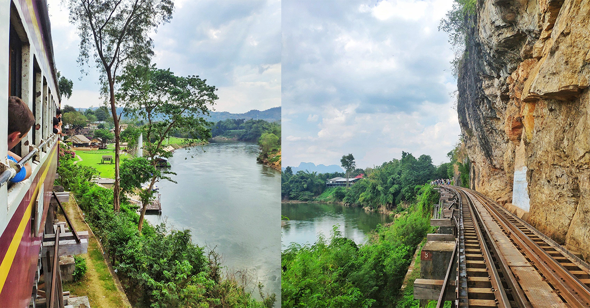 【泰國景點】桂河上的那條鐵道 | 此時的歲月靜好，彼時的殺戮戰場（死亡鐵路交通懶人包／必遊戰地景點） @下一站，天涯