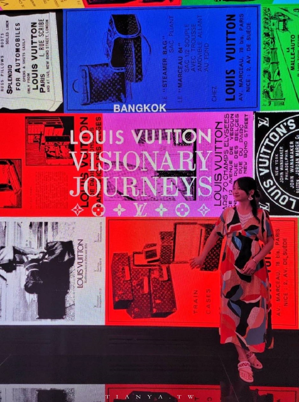 【曼谷景點】Louis Vuitton Visionary Journey｜曼谷最時尚沉浸式空間展覽，免費參觀再送LV獨家紀念品